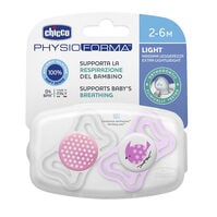 Chupete Physio Light Silicona Rosa 2-6 Meses  2ud.-200265 Chupete Physio Light Silicona Rosa 2-6 Meses  2ud.-200265 0